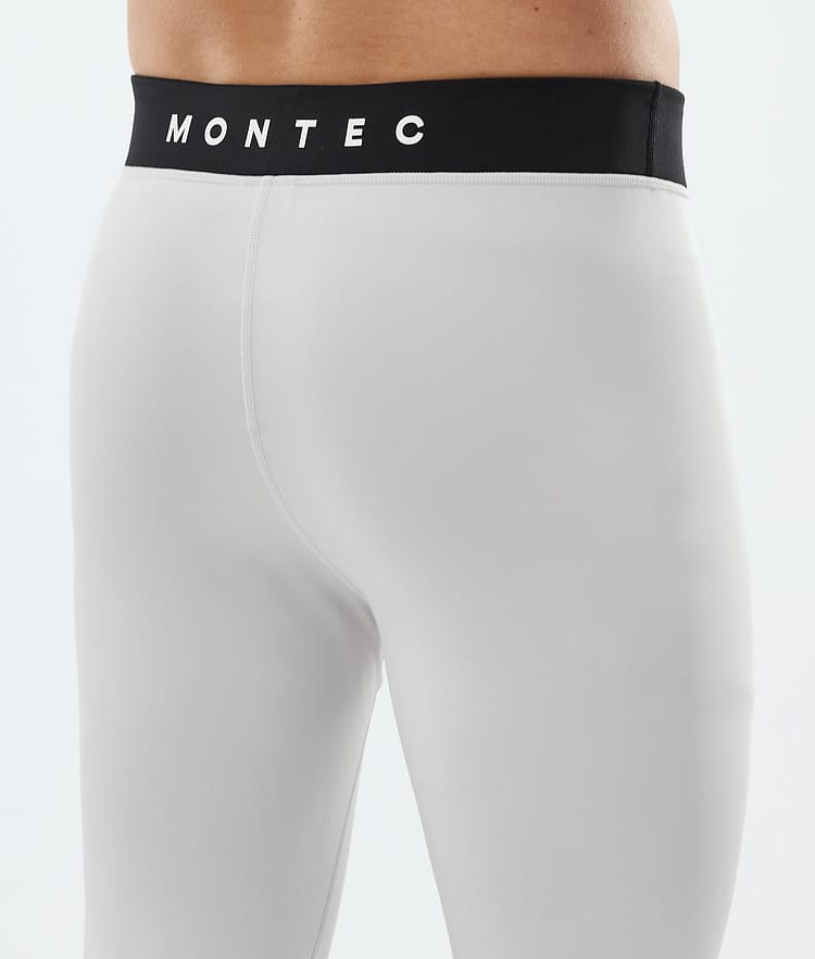 Montec Alpha Superundertøy bukse Herre Light Grey/Black/Burned Orange, Image 6 of 7