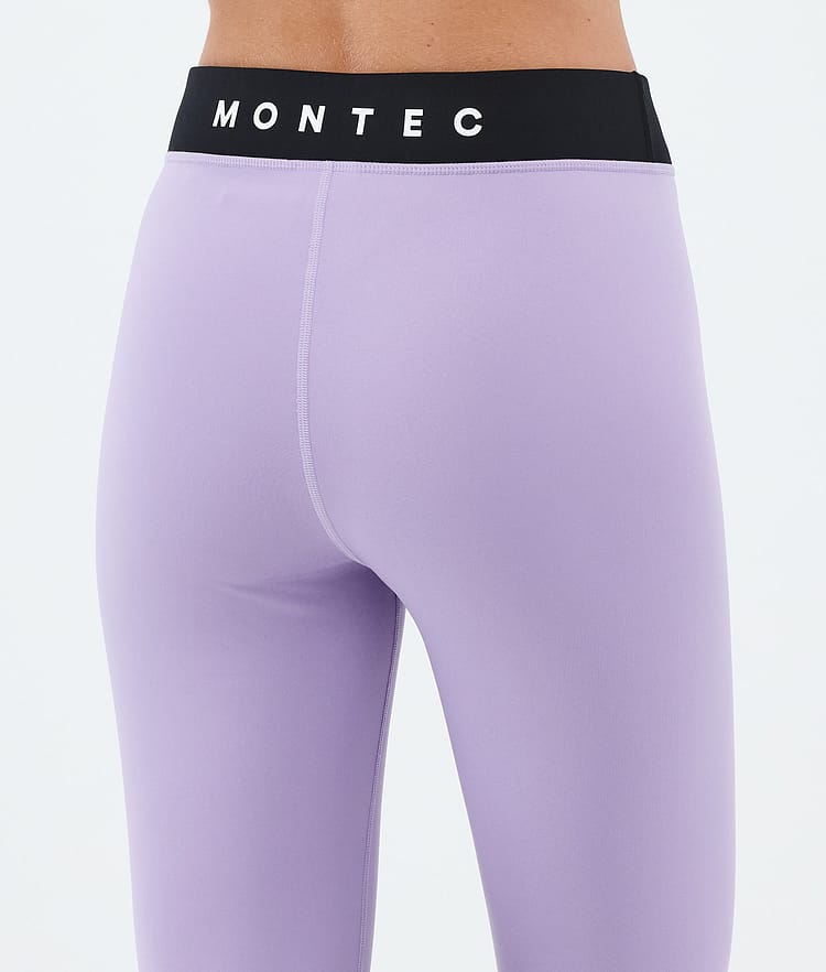 Montec Alpha W Superundertøy bukse Dame Faded Violet/Black/Burgundy, Image 6 of 7