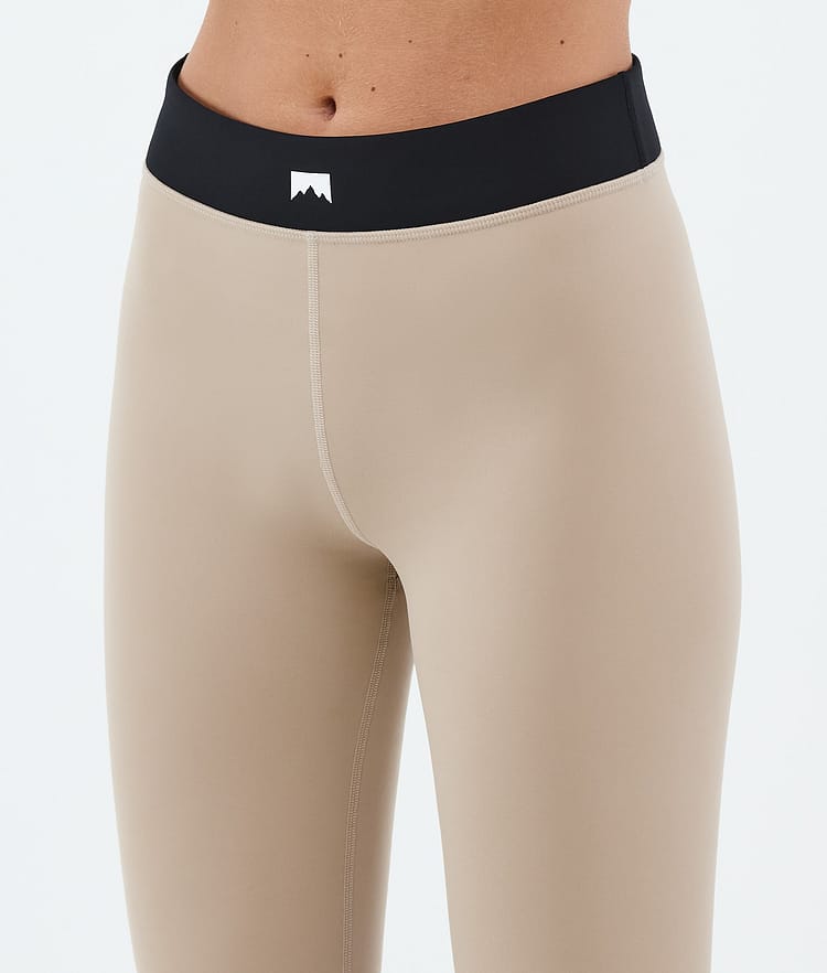 Montec Alpha W Superundertøy bukse Dame Sand/Black/Burgundy, Image 5 of 7