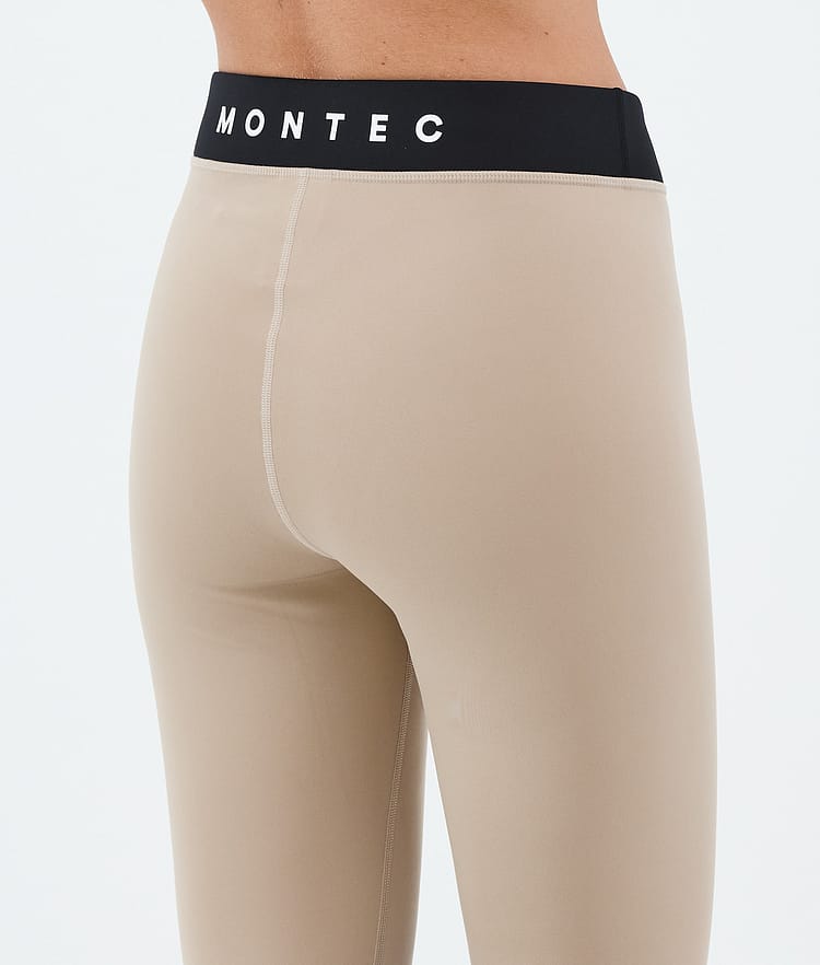 Montec Alpha W Superundertøy bukse Dame Sand/Black/Burgundy, Image 6 of 7