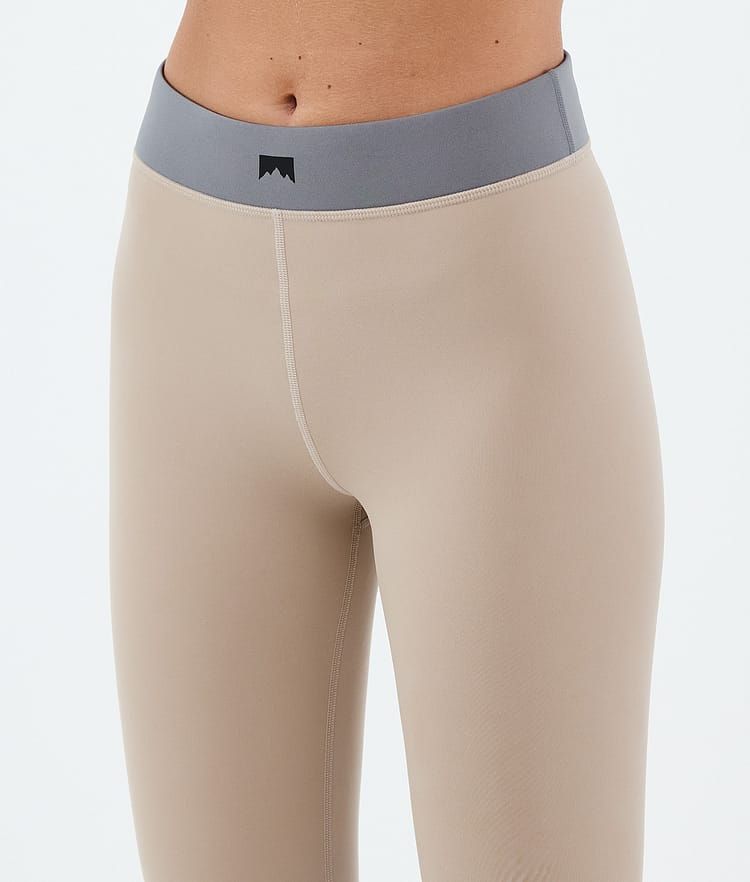 Montec Alpha W Superundertøy bukse Dame Sand/Light Pearl/Light Grey, Image 5 of 7