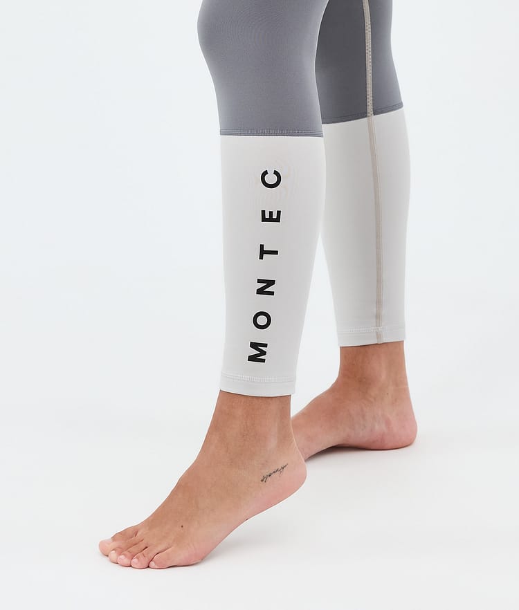 Montec Alpha W Superundertøy bukse Dame Sand/Light Pearl/Light Grey, Image 7 of 7