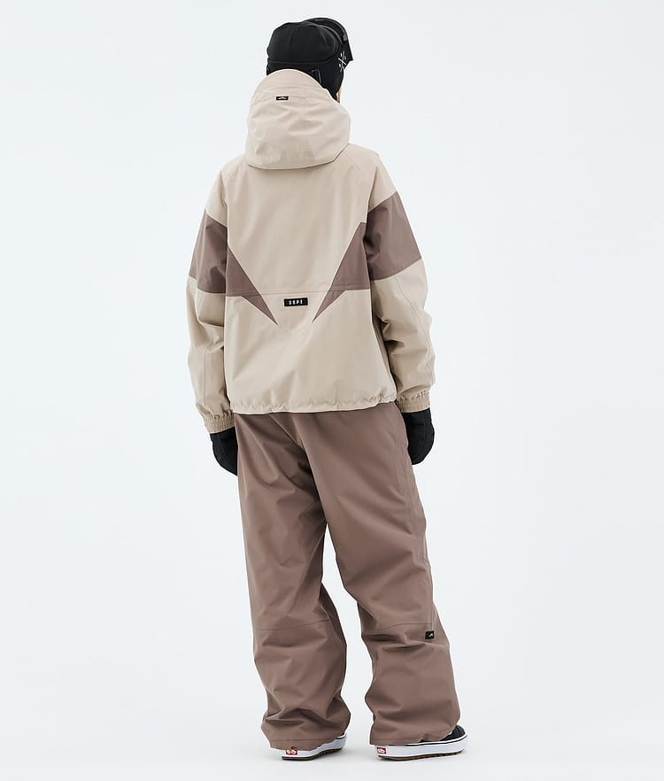 Dope Spartan W Snowboardoutfit Dame Sand/Walnut, Bilde 3 av 3