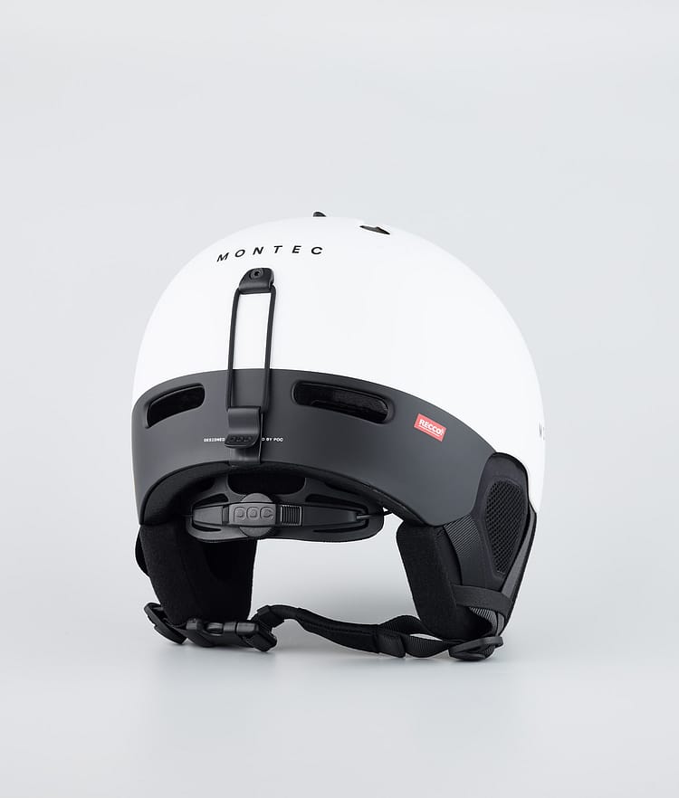 Montec Auric Cut Backcountry Skihjelm Montec White, Bilde 3 av 9