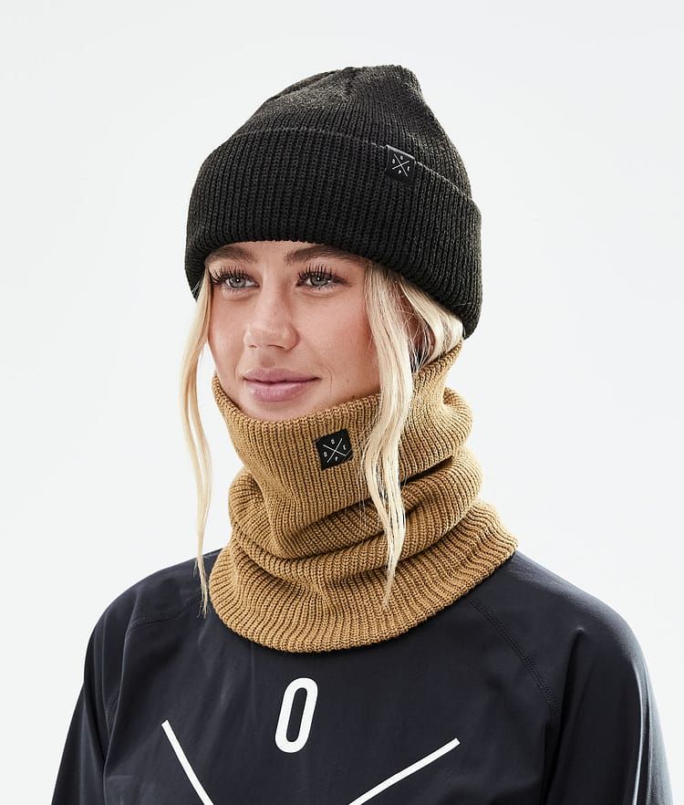 Dope 2X-UP Knitted Ansiktsmasker Gold, Bilde 3 av 3