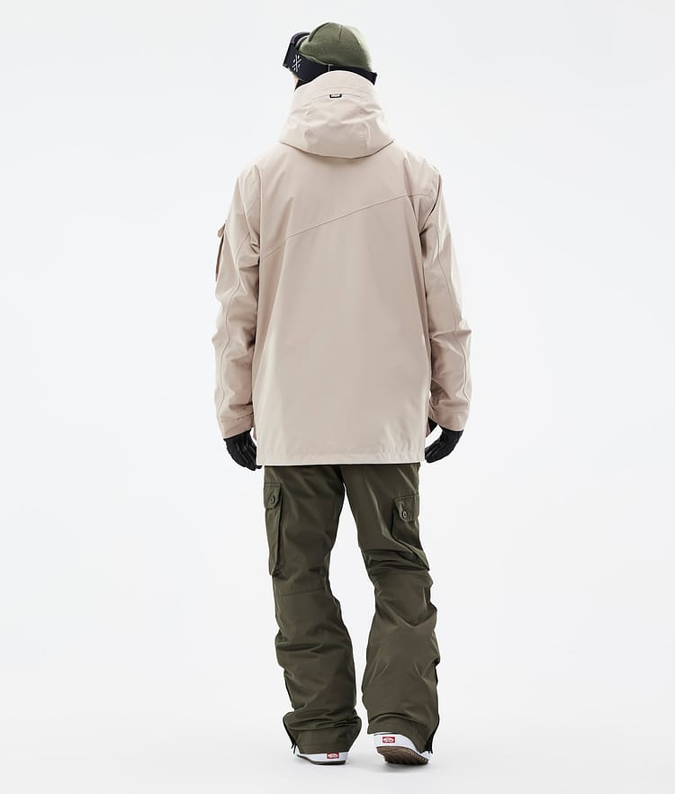 Dope Adept Snowboardoutfit Herre Sand/Olive Green, Image 2 of 2