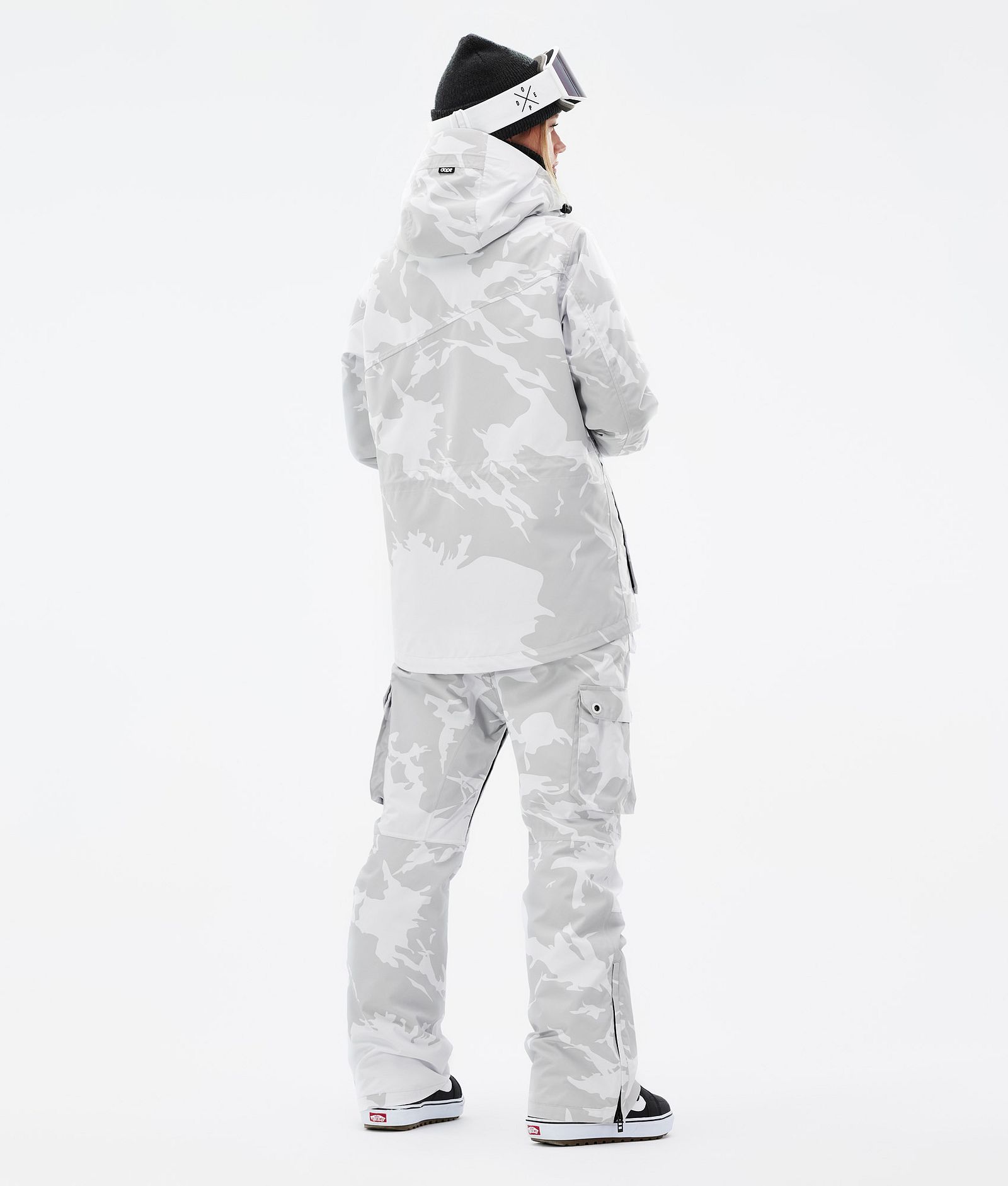 Dope Adept W Snowboardoutfit Dame Grey Camo, Image 2 of 2