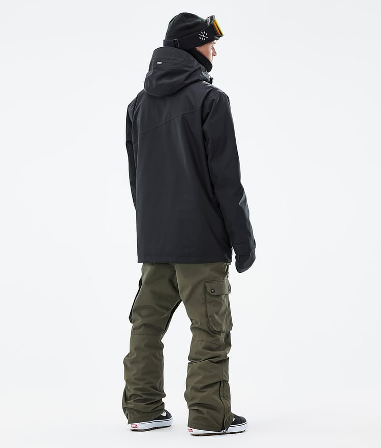 Dope Adept Snowboardoutfit Herre Black/Olive Green, Image 2 of 2