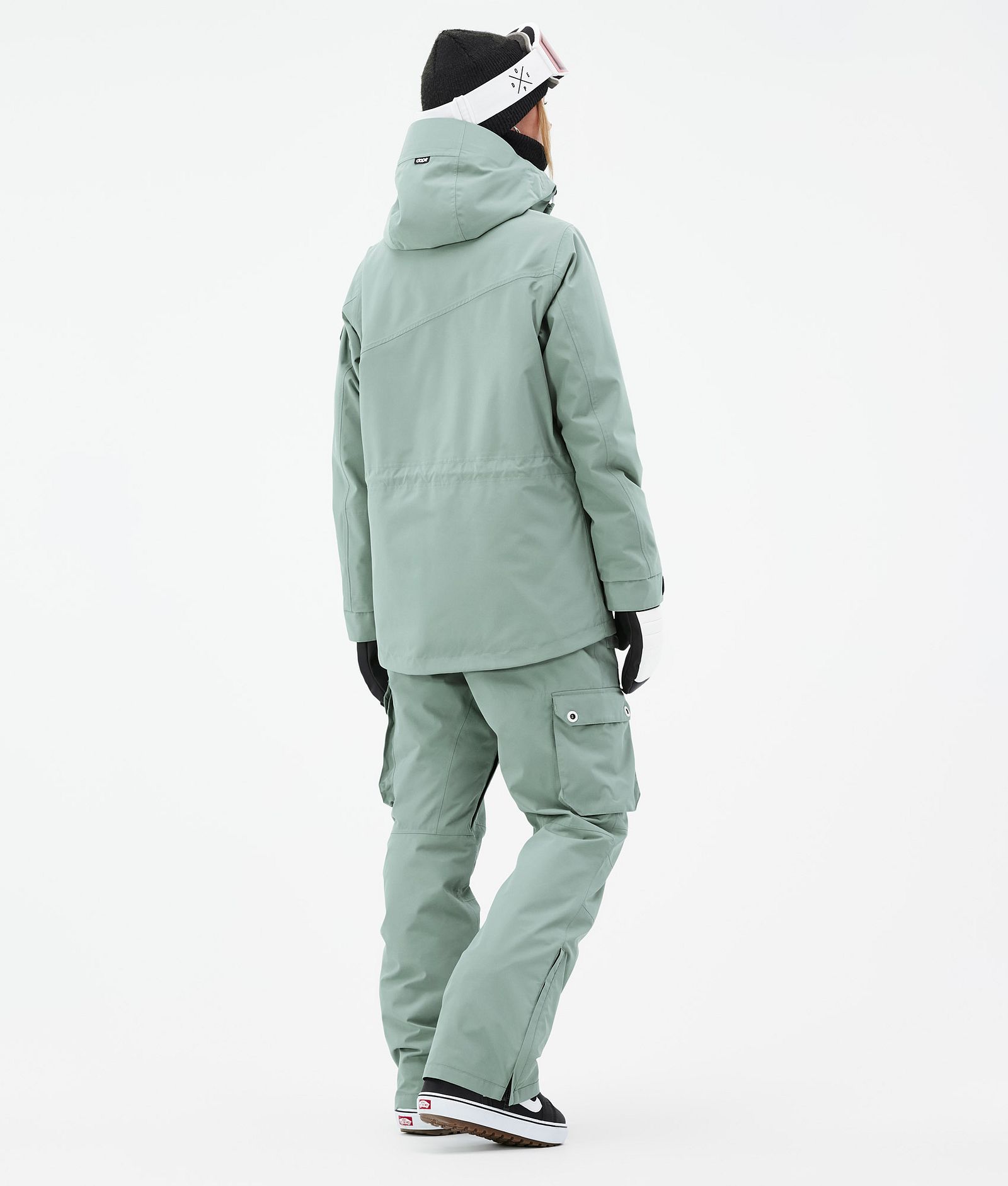 Dope Adept W Snowboardoutfit Dame Faded Green