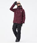 Dope Adept W Skidoutfit Dame Burgundy/Black, Image 1 of 2