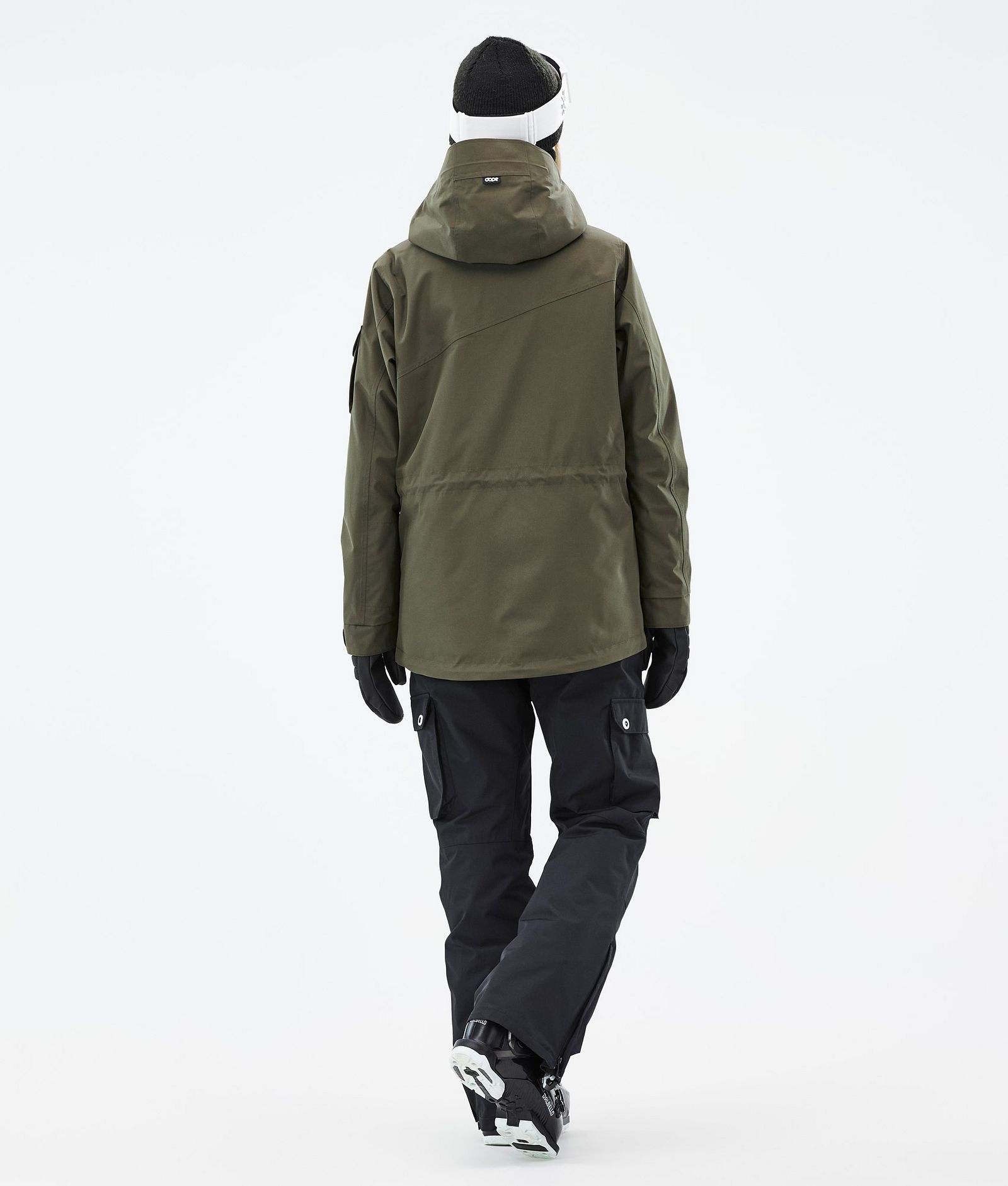 Dope Adept W Skidoutfit Dame Olive Green/Black