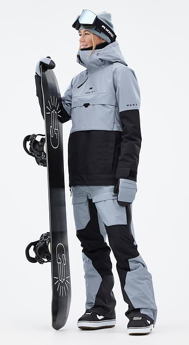 Montec Dune W Snowboardoutfit Dame Soft Blue/Black