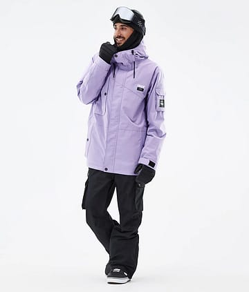 Dope Adept Snowboardoutfit Herre Faded Violet/Blackout