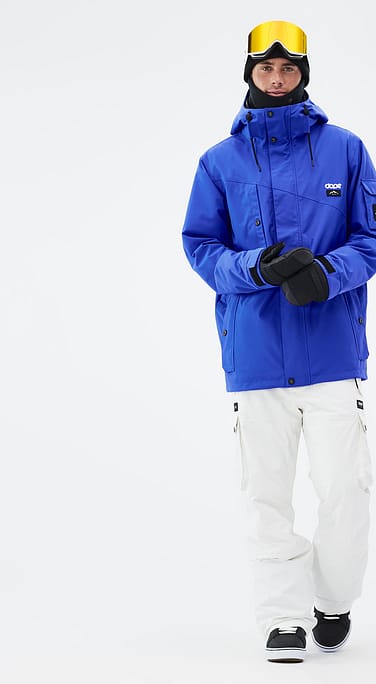 Dope Adept Snowboardoutfit Herre Cobalt Blue/Old White