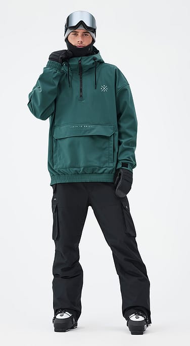 Dope Cyclone Skidoutfit Herre Bottle Green/Blackout