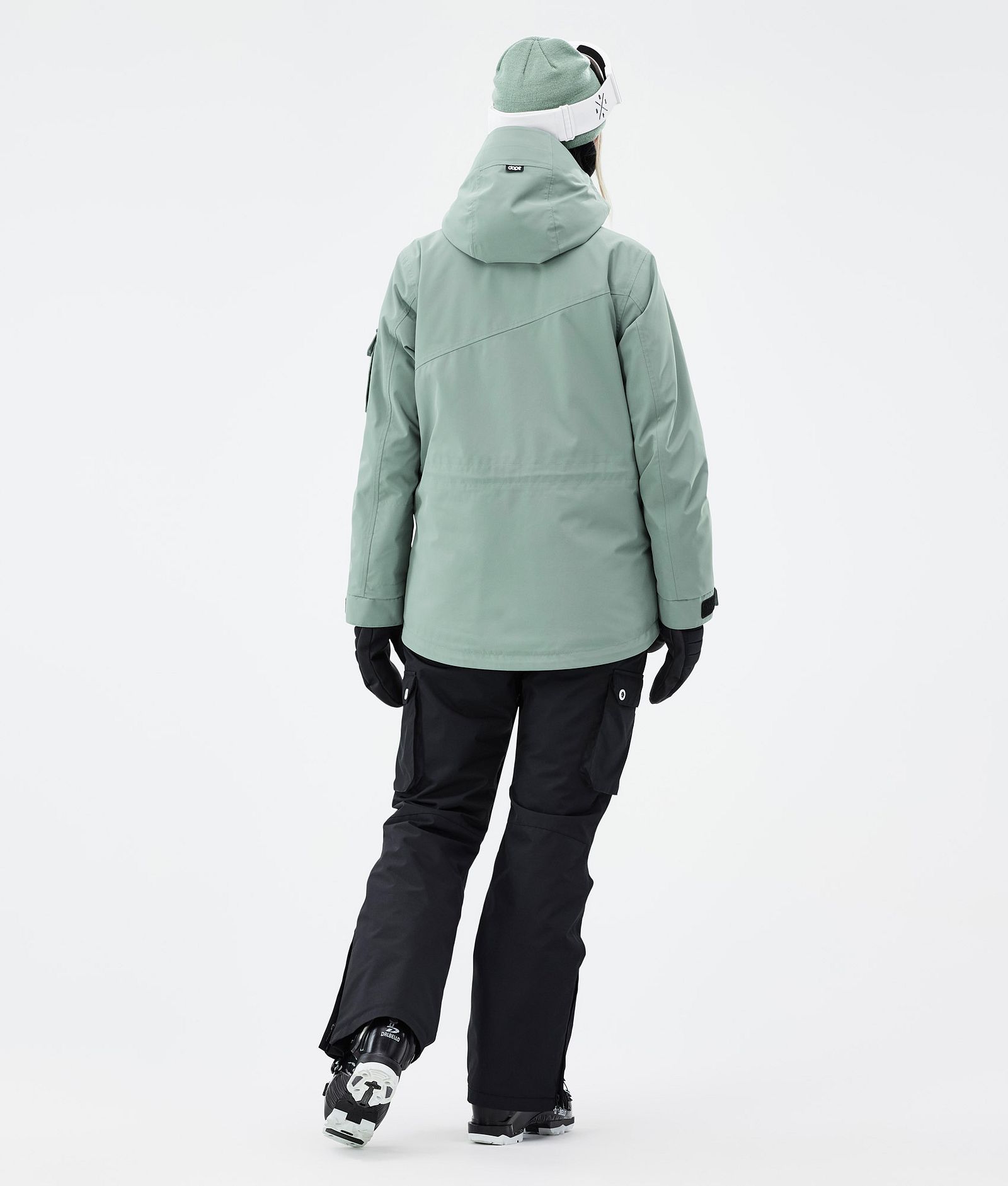 Dope Adept W Skidoutfit Dame Faded Green/Black