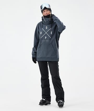Dope Yeti W Skidoutfit Dame Metal Blue/Black