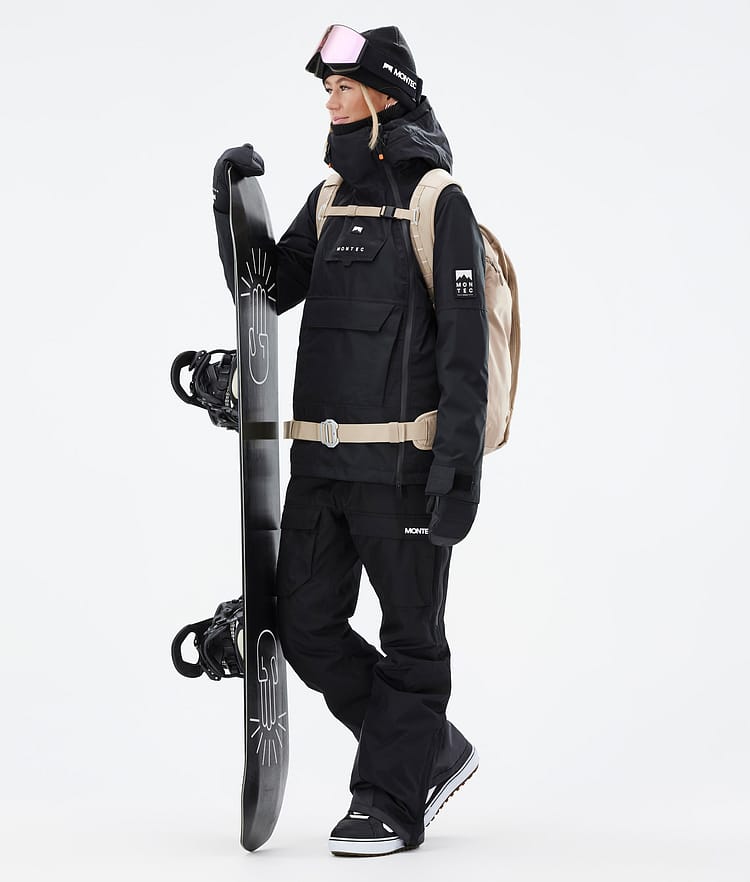 Montec Doom W Snowboardoutfit Dame Black, Image 1 of 2