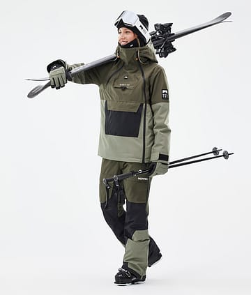 Montec Doom W Skidoutfit Dame Olive Green/Black/Greenish