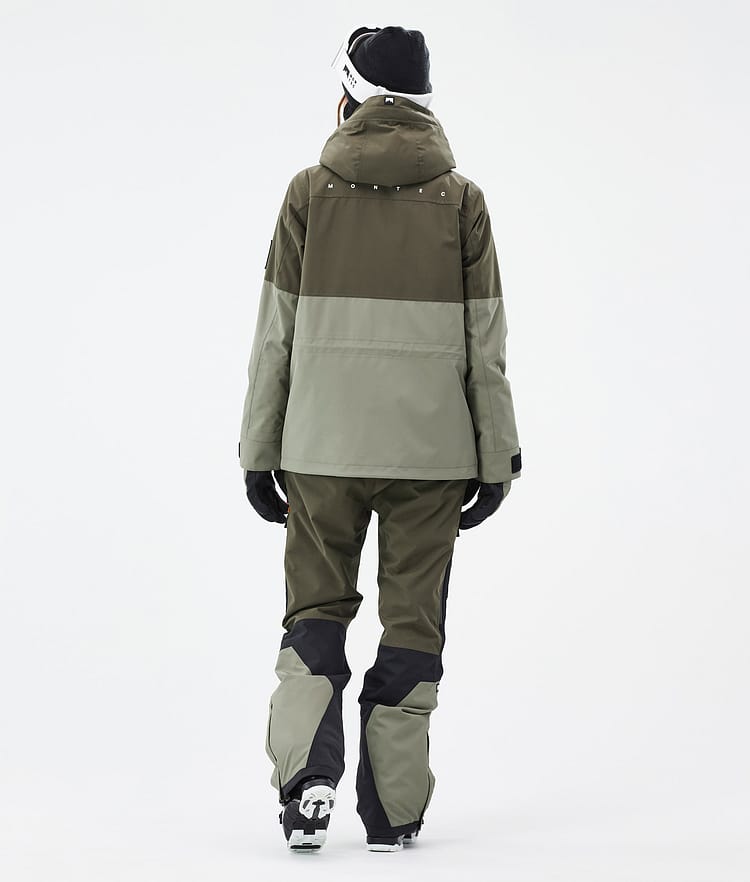 Montec Doom W Skidoutfit Dame Olive Green/Black/Greenish, Image 2 of 2