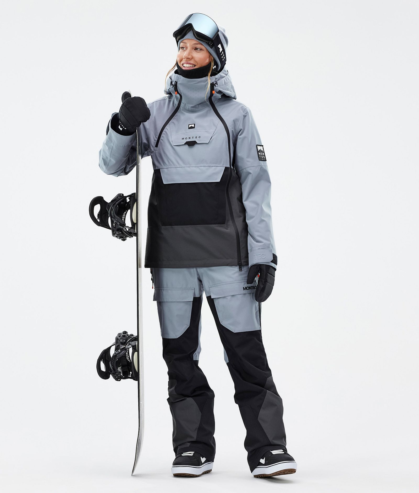 Montec Doom W Snowboardoutfit Dame Soft Blue/Black/Phantom, Image 1 of 2
