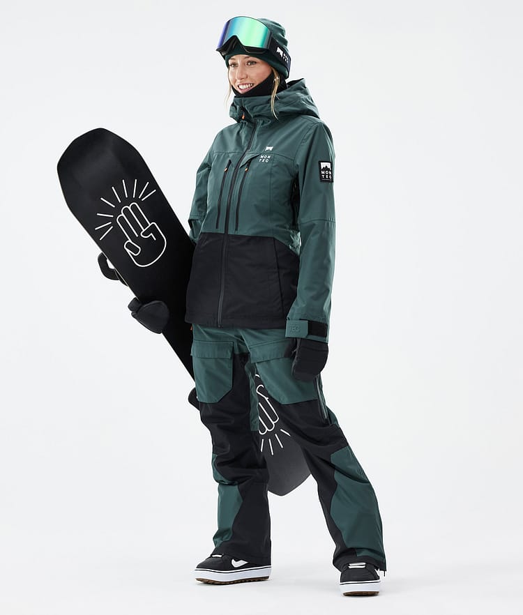 Montec Moss W Snowboardoutfit Dame Dark Atlantic/Black, Image 1 of 2