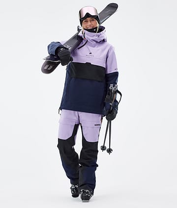 Montec Dune W Skidoutfit Dame Faded Violet/Black/Dark Blue