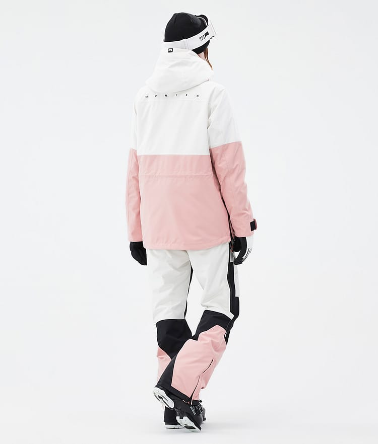 Montec Dune W Skidoutfit Dame Old White/Black/Soft Pink, Image 2 of 2