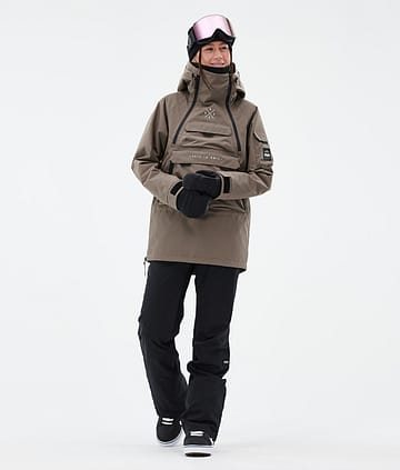 Dope Akin W Snowboardoutfit Walnut/Black