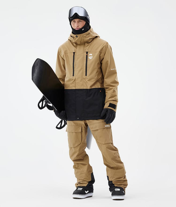 Montec Fawk Snowboardoutfit Herre Gold/Black, Image 1 of 2