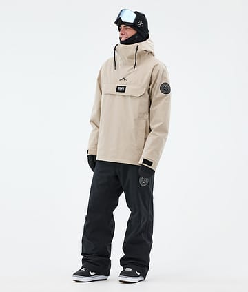 Dope Blizzard Snowboardoutfit Herre Sand/Black