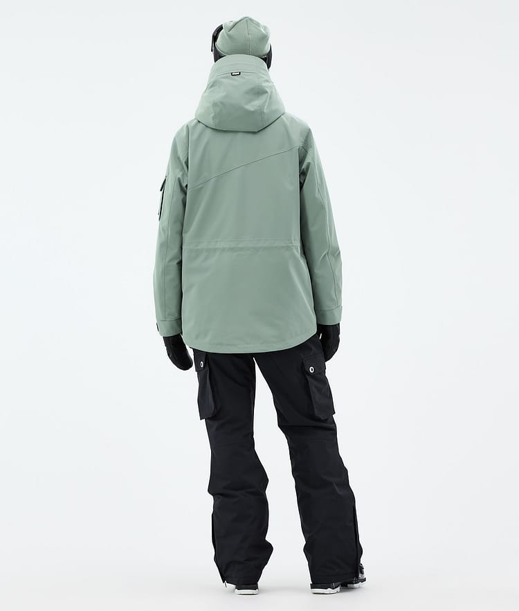 Dope Adept W Skidoutfit Dame Faded Green/Black, Image 2 of 2