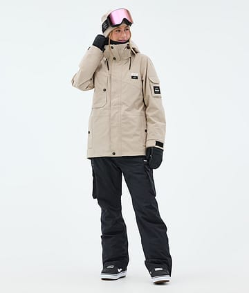Dope Adept W Snowboardoutfit Dame Sand/Black