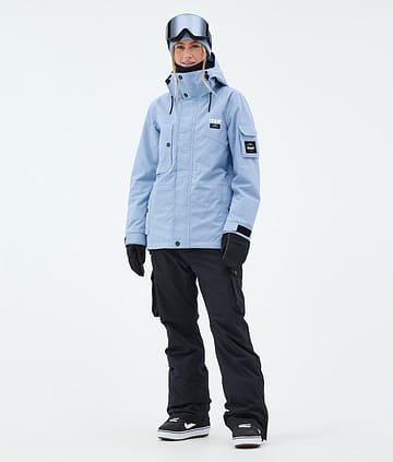 Dope Adept W Snowboardoutfit Dame Light Blue/Black