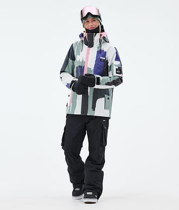 Dope Adept W Snowboardoutfit Dame Careless/Black