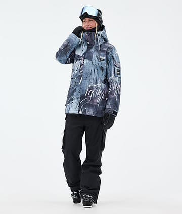 Dope Adept W Skidoutfit Dame Punk Blue/Black
