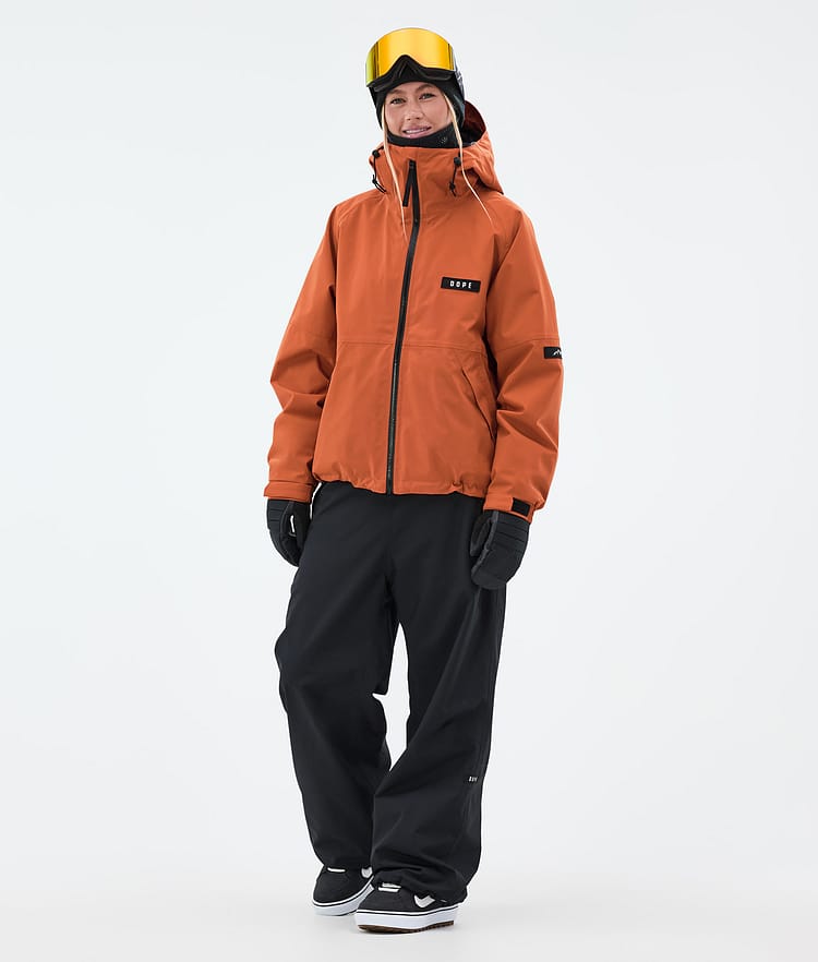 Dope Spartan W Snowboardoutfit Dame Burned Orange/Black, Image 1 of 2