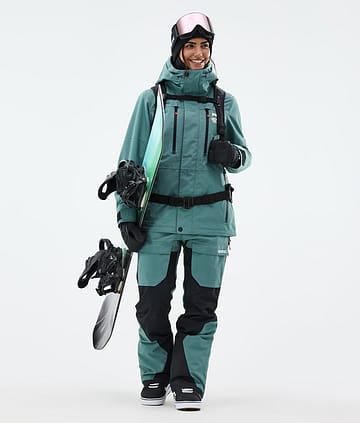 Montec Fawk W Snowboardoutfit Dame Atlantic/Black