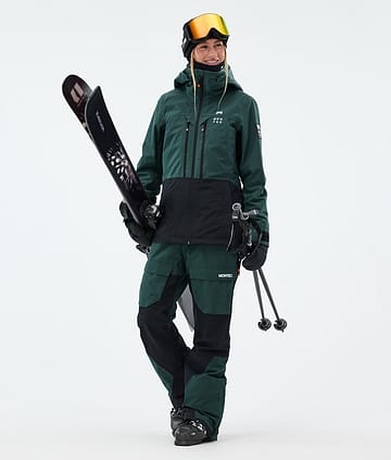 Montec Moss W Skidoutfit Dame Dark Atlantic/Black