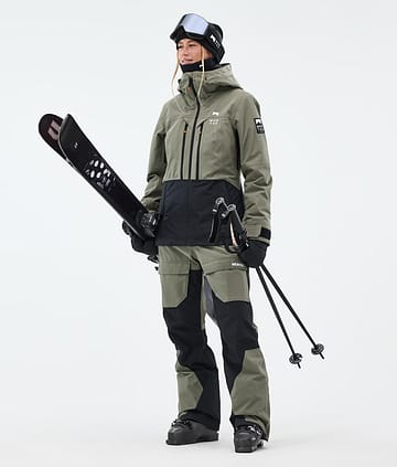 Montec Moss W Skidoutfit Dame Greenish/Black