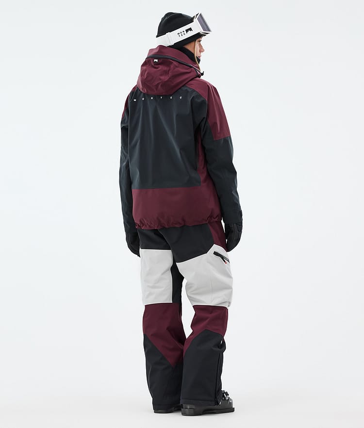 Montec Morpheus W Skidoutfit Dame Burgundy/Black/Light Grey, Image 2 of 2