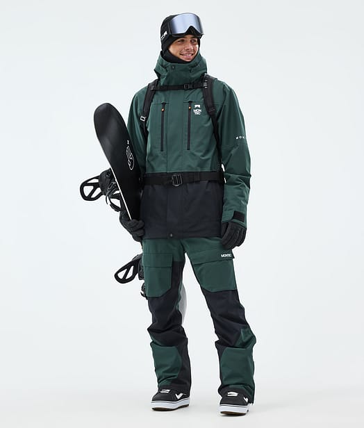 Montec Fawk Snowboardoutfit Dark Atlantic/Black