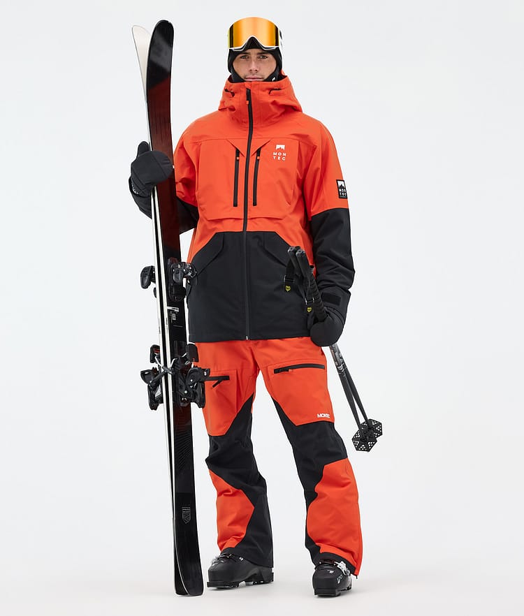 Montec Arch Skidoutfit Herre Orange/Black, Image 1 of 2