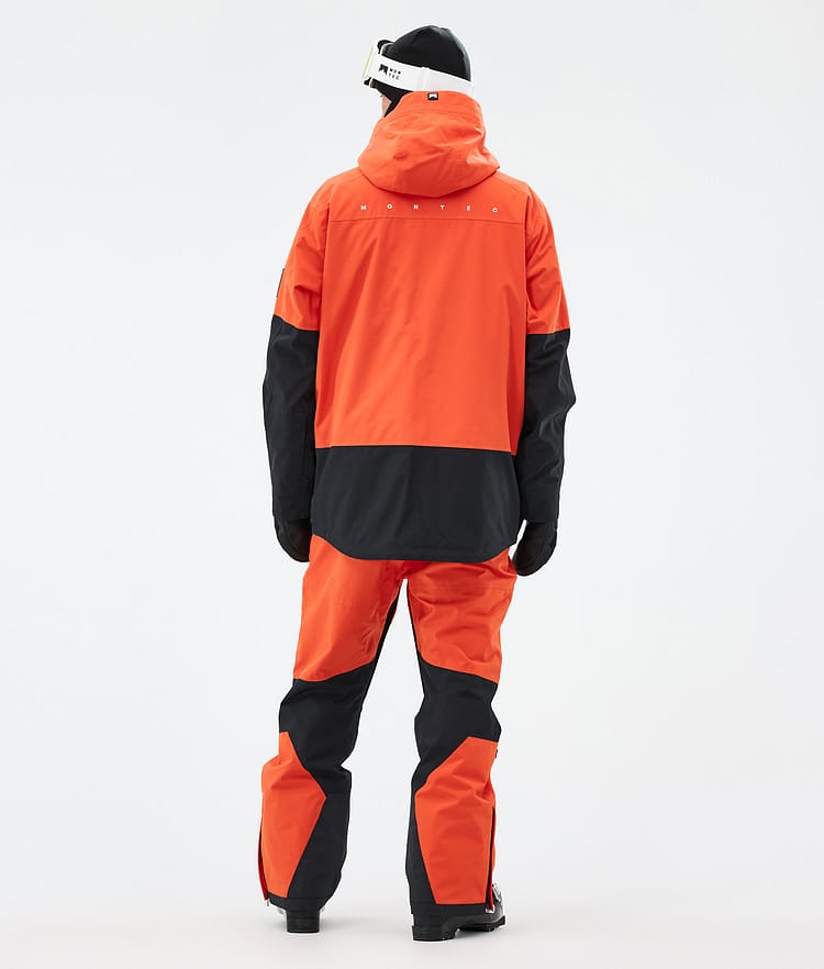 Montec Arch Skidoutfit Herre Orange/Black, Image 2 of 2